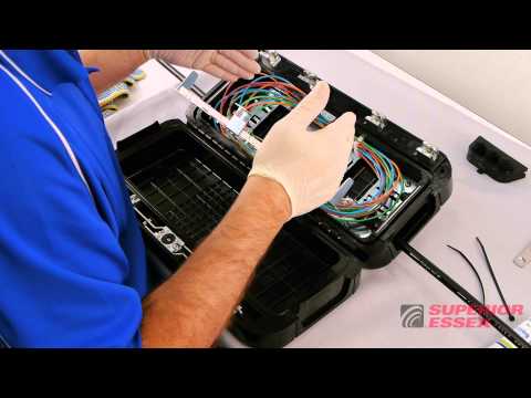 Technical Video: How to Installation Instructions Fiber In-Line Splice Closure (FIC) TV66