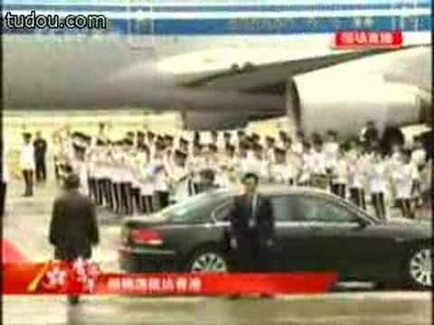 Chinese President Hu Jintao's bodyguards