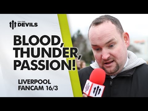 Blood,Thunder,Passion,Sweat,Tears? | Manchester United 0-3 Liverpool | FAN CAM