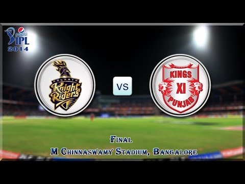 KKR vs KXIP - Final Match Replay (Pepsi IPL 2014)