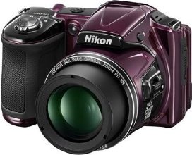 Nikon COOLPIX L830 16 MP CMOS Digital Camera with 34x Zoom NIKKOR Lens and Full 1080p HD Video (Plum) (Certified Refurbished)