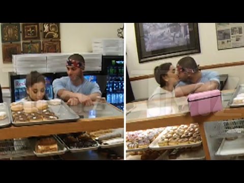 Ariana Grande -- Tongues New Boyfriend ... and an Innocent Donut!!