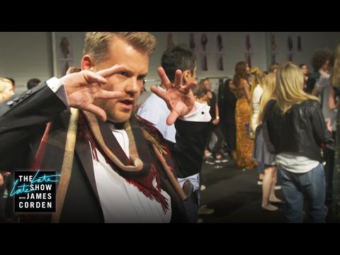 James Corden Headlines Burberry Fashion Show