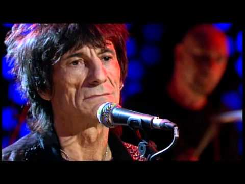 Ronnie Wood with Bernard Fowler,Wayne Sheehy and House band live late late