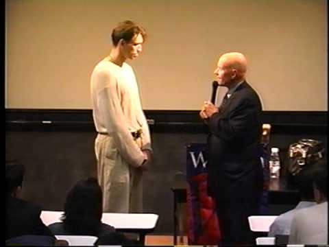 Stephen R. Covey speaking at the Wharton School, University of Pennsylvania