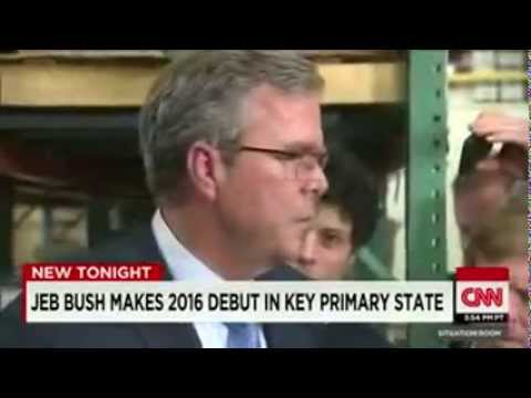 Jeb Bush makes 2016 debut  in New Hampshire