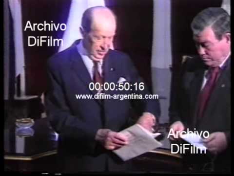 DiFilm - Gobierno del presidente Alfredo Stroessner 1988