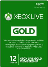 Microsoft Xbox LIVE 12 Month Gold Membership