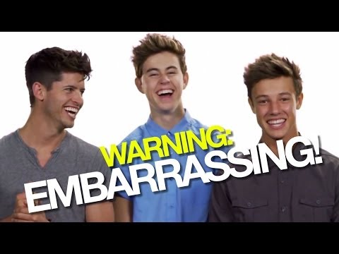 NASH GRIER AND CAMERON DALLAS' EMBARRASSING FIRST DATES! | #DearHunter