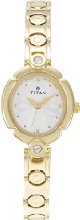 Titan Karishma Analog Silver Dial Women's Watch - NC2467YM01