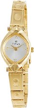 Titan Karishma Analog Silver Dial Women's Watch - NE2417YM01