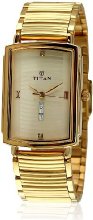 Titan Karishma Analog Off-White Dial Men's Watch - NE1459YM02