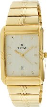 Titan Karishma Analog Golden Dial Men's Watch - NE9317YM02A