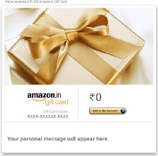 Gift of Choice - E-mail Amazon.in Gift Card