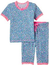 Claesen's Holland Girls' Pyjama (CL854/CL348_Panther Print_9 - 10 years)