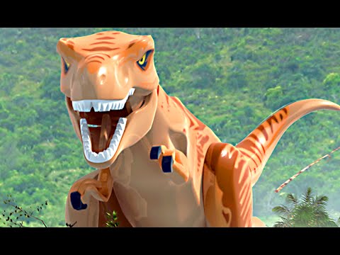 LEGO Jurassic World All Cutscenes Movie