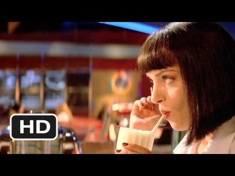 Pulp Fiction (4/12) Movie CLIP - Uncomfortable Silence (1994) HD