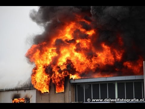 22-06-2013 Zeer grote brand GRIP 2 Zomerdijk IJsselstein