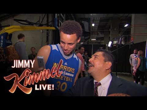 Guillermo at NBA Finals Media Day 2015