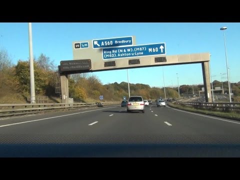 Driving in the UK - M60 Motorway