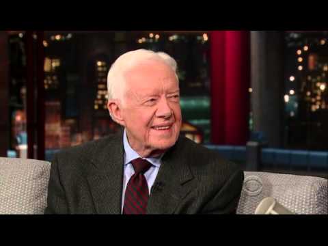 Jimmy Carter Letterman 2014 0324 HQ