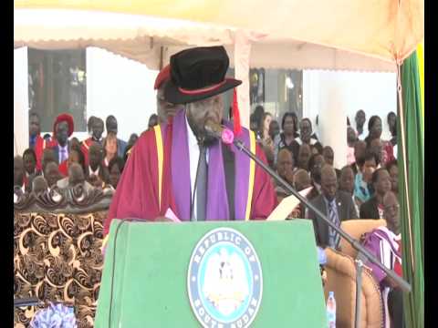 Speech of HE  Salva Kiir to Juba University Graduands 28 4 2015