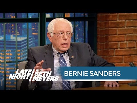 Bernie Sanders Explains Why 