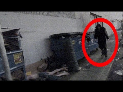 Dark Angel Caught on Camera: Weird Ghost or Supernatural Entity?