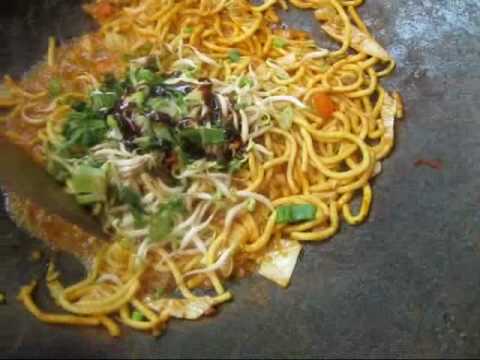 Jakarta Street Food 173 Mie Tumis (Fried with little vegetable  oil noodles).