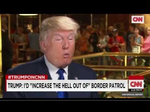 Donald Trump Interview CNN FULL Chris Cuomo Donald Trump takes on Clinton, Bush and the Pope