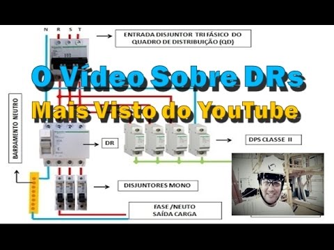 COMO INSTALAR DR/IDR e DDR-PROTEÇÃO CONTRA CHOQUES. Aula com Fundamentação Técnica