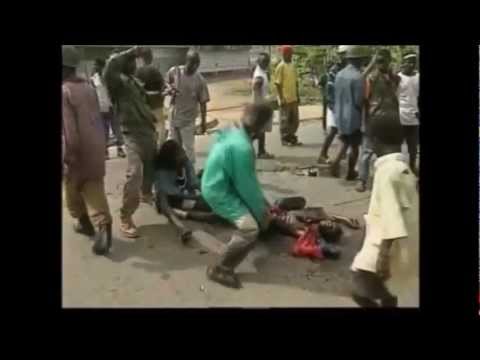 Fighting in Monrovia, Liberia