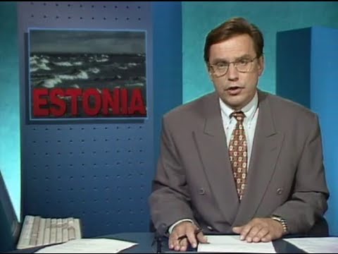 YLE pääuutislähetys 28.9.1994 (M/S Estonia)