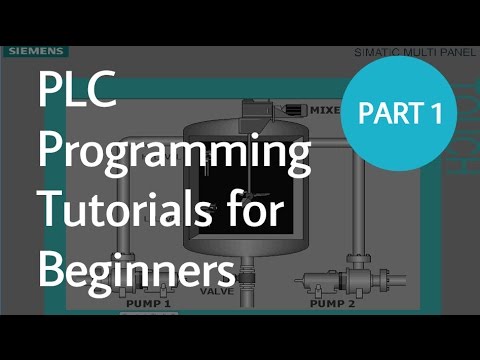 SIEMENS PLC Programming_ Mixer_ Part-1