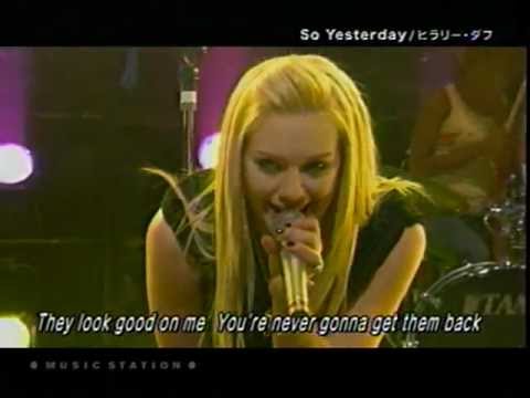 Hilary Duff - So Yesterday - Live in Japan 2004 (Rare Performance) HQ