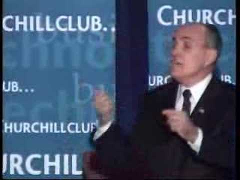 Rudy Giuliani Addresses The Churchill Group