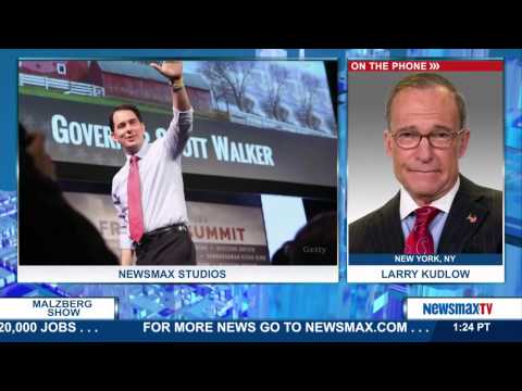 Malzberg | Larry Kudlow discusses Gov. Scott Walker and former Mayor Rudy Giuliani