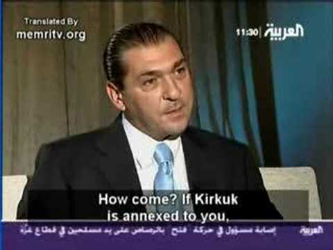 Massoud Barzani interview on Al-Arabiya PART 1