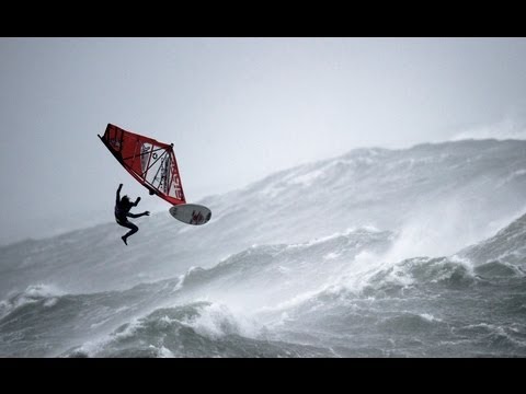 Windsurfing in Ireland - Mission 1 - Red Bull Storm Chase 2013