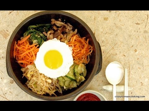 How to make Dolsot Bibimbap (Authentic Bibimbap recipe), Beef Bibimbob with vegetarian option