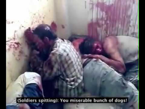 Syrian Troops Torture Prisoners to Death Warning Extremely Graphic