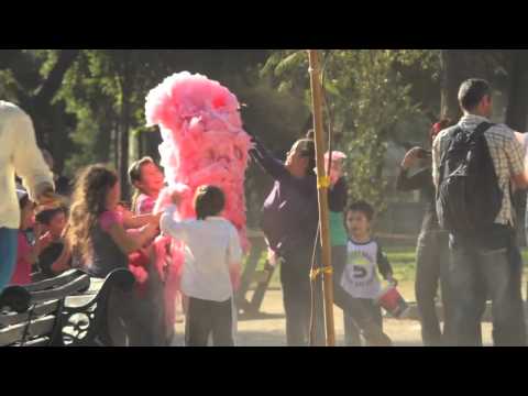 El hombre de algodón de azúcar.  UNICEF