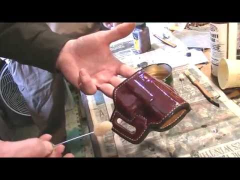 How It's Made Custom Leather Holster Build Sam Andrews & Hank Strange