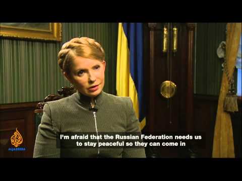 Talk to Al Jazeera - Yulia Tymoshenko: 'Kremlin has declared war'