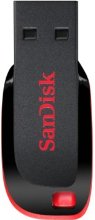 SanDisk Cruzer Blade 8GB USB 2.0 Pen Drive (Black/Red)