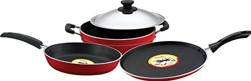 Pigeon Carlo Induction Base Non-Stick Gift Set, 4 Piece