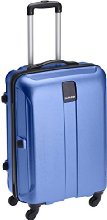 Safari Thorium Polycarbonate 77 (cms) Blue Hardsided Suitcase (Thorium-Stubble-Dazzling-Blue-77-4WH)