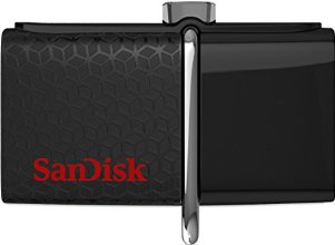 SanDisk Ultra 16GB USB 3.0 OTG Flash Drive with micro USB connector For Android Mobile Devices- SDDD2-016G-G46