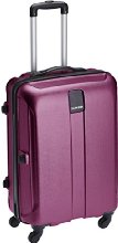 Safari Thorium Polycarbonate 77 (cms) Purple Hardsided Suitcase (Thorium-Stubble-Magenta-Purple-77-4WH)