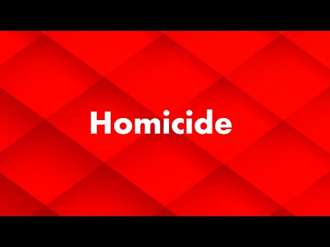 Criminal Law - Homicide